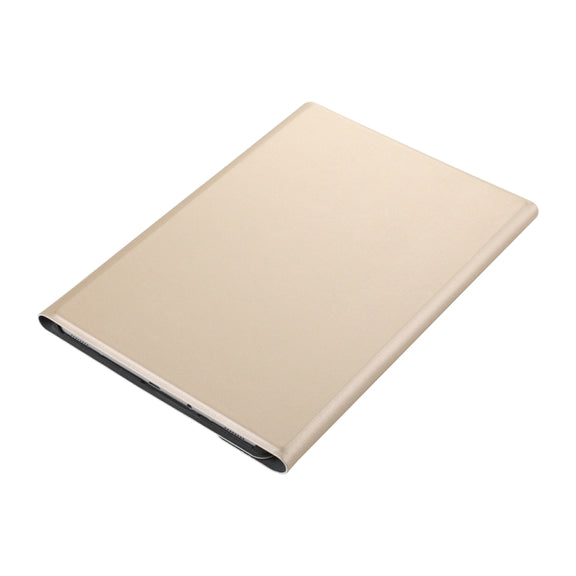 A830 Ultra-thin Detachable Bluetooth Keyboard Leather Tablet Case for Galaxy Tab S4 10.5 T830 / T835, with Holder(Gold)