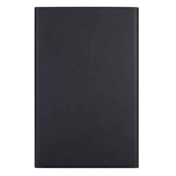 DY590 For Galaxy Tab A 10.5 T590 / T595 Detachable Plastic Bluetooth Keyboard Leather Tablet Case with Holder (Black)