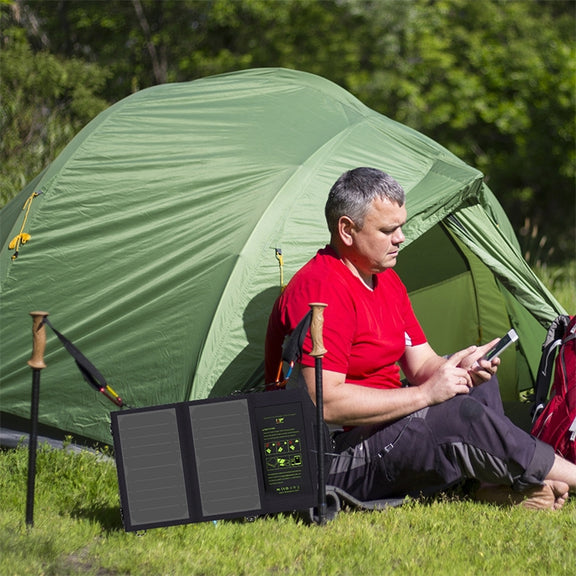 ALLPOWERS Solar Panel 10W 5V Solar Charger Portable Solar Battery Chargers Charging