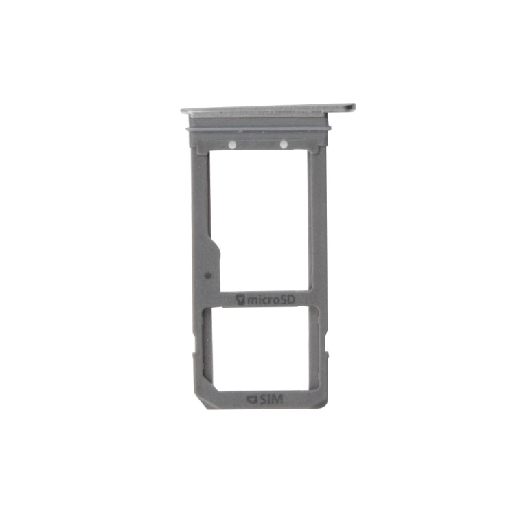 For Galaxy S7 Edge / G935 SIM Card Tray and Micro SD Card Tray  (Grey)