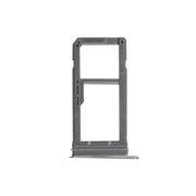 For Galaxy S7 Edge / G935 SIM Card Tray and Micro SD Card Tray  (Grey)