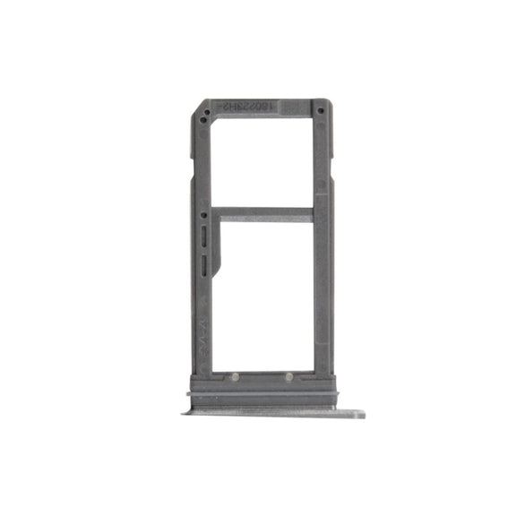 For Galaxy S7 Edge / G935 SIM Card Tray and Micro SD Card Tray  (Grey)