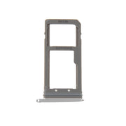 For Galaxy S7 Edge / G935 SIM Card Tray and Micro SD Card Tray  (Silver)