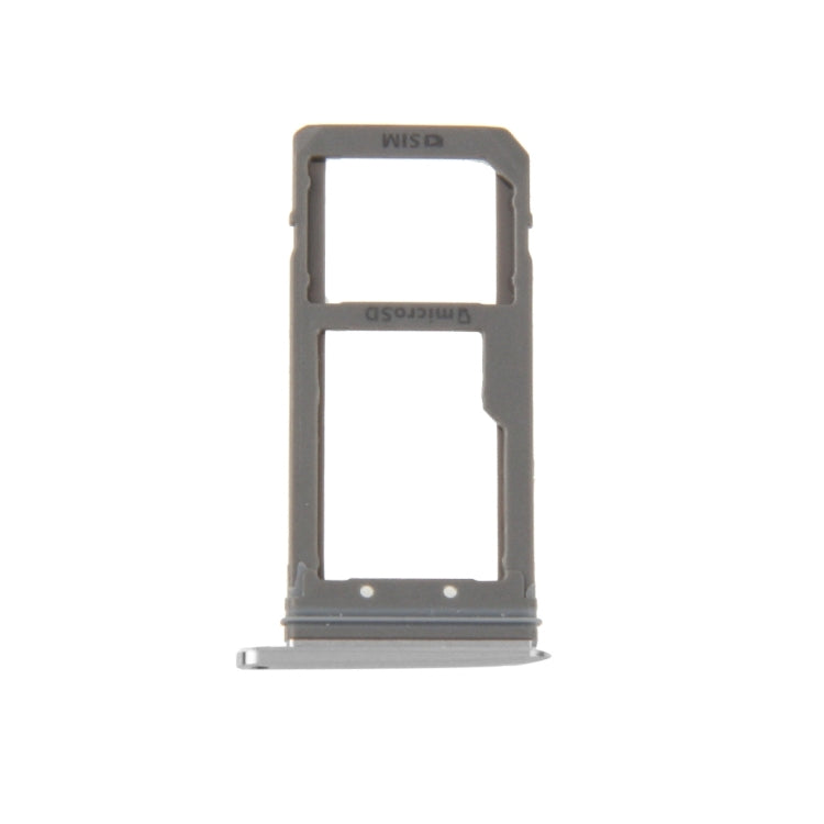 For Galaxy S7 Edge / G935 SIM Card Tray and Micro SD Card Tray  (Silver)