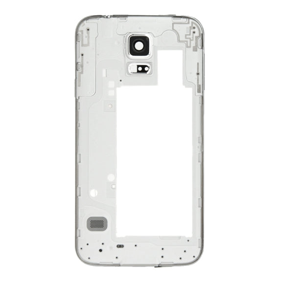 For Galaxy S5 Neo / G903 Middle Frame Bezel  (Silver)