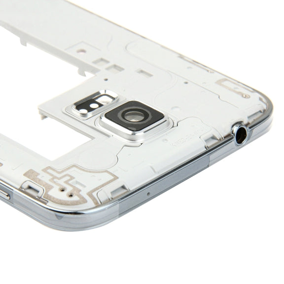 For Galaxy S5 Neo / G903 Middle Frame Bezel  (Silver)