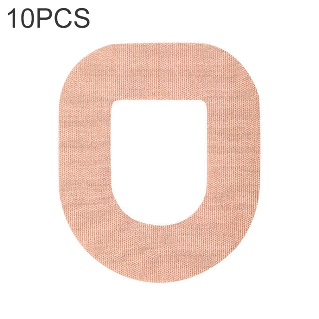 10 PCS 047 Men Women Sports Adhesive Patch Sweat-absorbent Breathable Non-slip Sticker (Flesh Color)