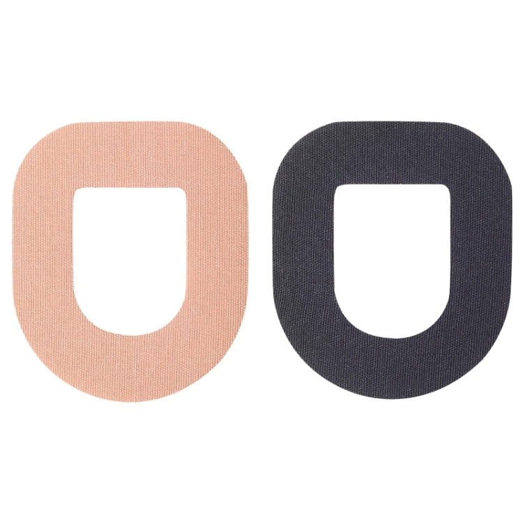 10 PCS 047 Men Women Sports Adhesive Patch Sweat-absorbent Breathable Non-slip Sticker (Black)