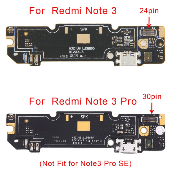 Keypad Board & Charging Port Flex Cable  for Xiaomi Redmi Note 3(Dual Network Version)