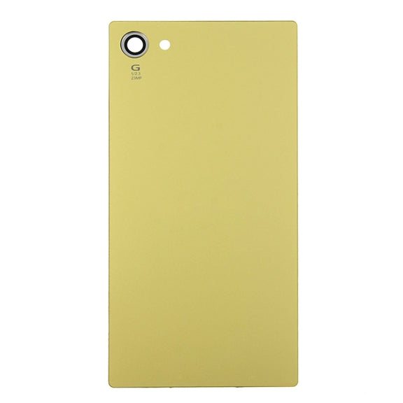 Original Back Battery Cover for Sony Xperia Z5 Compact(Gold)