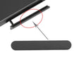 Compact Card Slot Port Dust Plug for Sony Xperia Z5(Black) - Dust Plug by PMc TechLife | Online Shopping South Africa | PMc TechLife | Buy Now Pay Later Mobicred