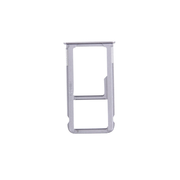 For Huawei Mate 8 Nano SIM + Micro SD / Nano SIM Card Tray(Grey)