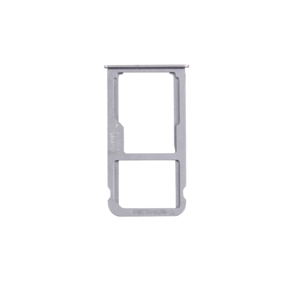 For Huawei Mate 8 Nano SIM + Micro SD / Nano SIM Card Tray(Grey)