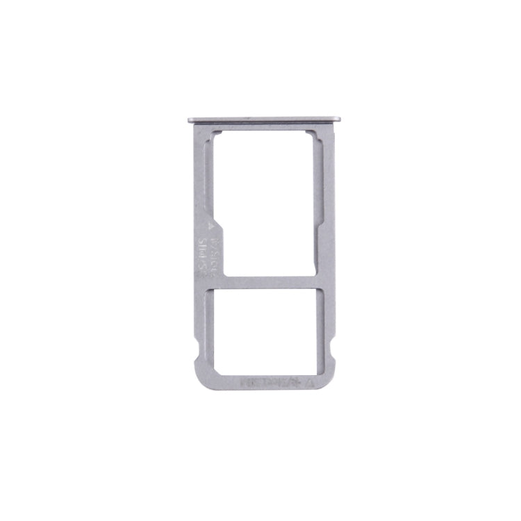 For Huawei Mate 8 Nano SIM + Micro SD / Nano SIM Card Tray(Grey)