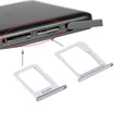 For Galaxy E5 (Dual SIM Version) SIM Card Tray + Micro SD / SIM Card Tray (Silver) - Other Galaxy Parts by PMc TechLife | Online Shopping South Africa | PMc TechLife | Buy Now Pay Later Mobicred