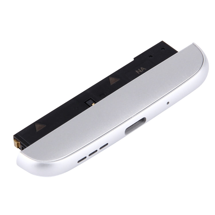 Bottom (Charging Dock + Microphone + Speaker Ringer Buzzer) Module for LG G5 / H840 / H850 / H845 / H830(Silver)
