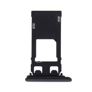 SIM Card Tray + Micro SD Card Tray for Sony Xperia XZ (Single SIM Version)(Black)