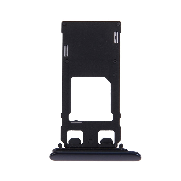 SIM Card Tray + Micro SD Card Tray for Sony Xperia XZ (Single SIM Version)(Dark Blue)
