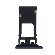 SIM Card Tray + Micro SD Card Tray for Sony Xperia XZ (Single SIM Version)(Dark Blue)