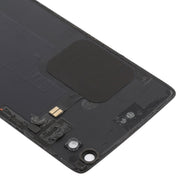 Back Cover with Camera Lens for Blackberry DTEK50(Black)