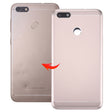 for Huawei Enjoy 7 / P9 Lite Mini / Y6 Pro (2017) Back Cover(Gold) - Back Cover by PMC TechLife | Online Shopping South Africa | PMC TechLife | Buy Now Pay Later Mobicred