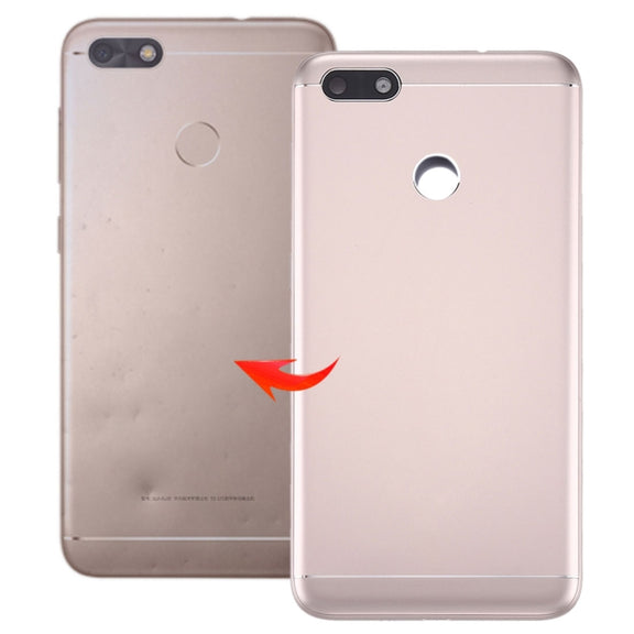 for Huawei Enjoy 7 / P9 Lite Mini / Y6 Pro (2017) Back Cover(Gold)