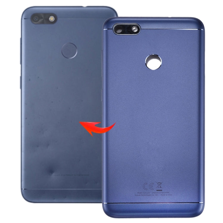 for Huawei Enjoy 7 / P9 Lite Mini / Y6 Pro (2017) Back Cover(Blue)