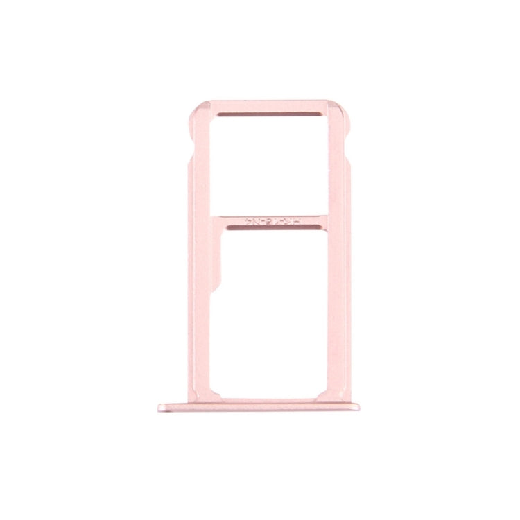For Huawei Honor V8 Nano SIM + Micro SD / Nano SIM Card Tray(Rose Gold)