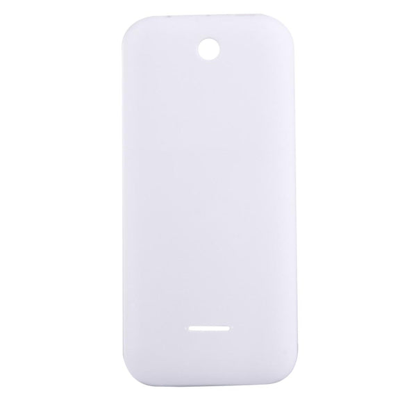 Solid Color Plastic Battery Back Cover for Nokia 225 (White)
