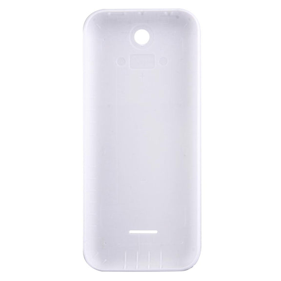 Solid Color Plastic Battery Back Cover for Nokia 225 (White)