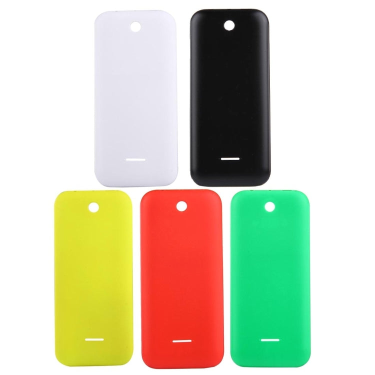 Solid Color Plastic Battery Back Cover for Nokia 225 (White)