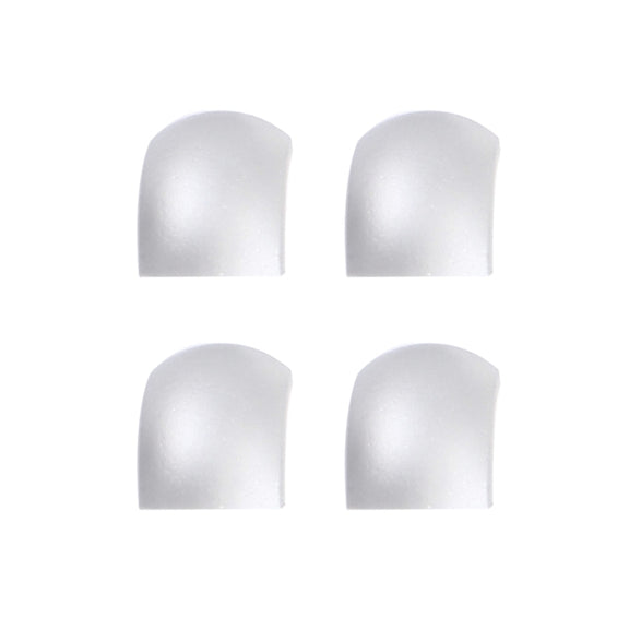 4 PCS Front Bezel Edge for Sony Xperia C4(White)