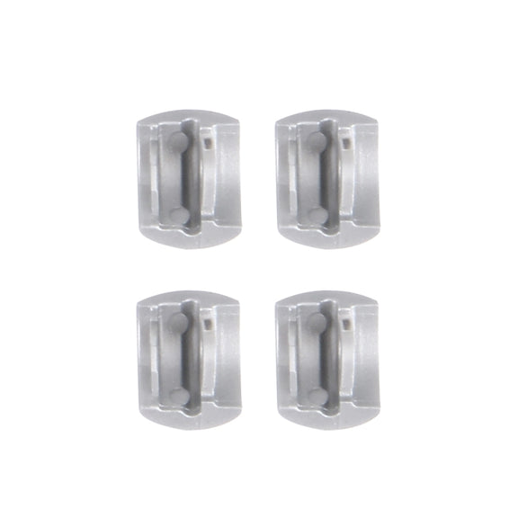 4 PCS Front Bezel Edge for Sony Xperia C4(White)