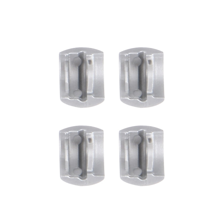 4 PCS Front Bezel Edge for Sony Xperia C4(White)