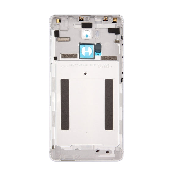 For Xiaomi Redmi 4 Pro Battery Back Cover(Silver)