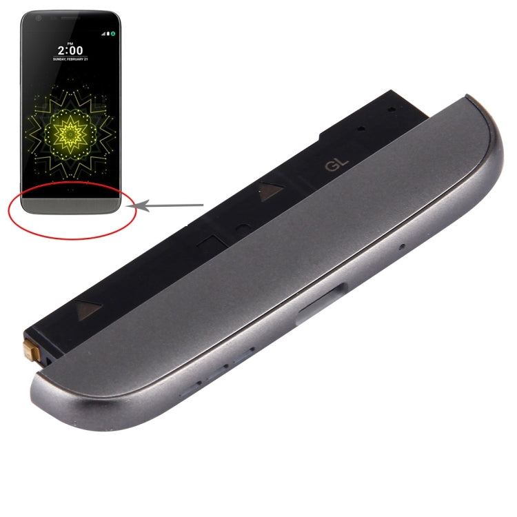 (Charging Dock + Microphone + Speaker Ringer Buzzer) Module for LG G5 / VS987 (US Version)(Grey)