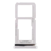 For OPPO R15 SIM Card Tray + SIM Card Tray / Micro SD Card Tray (Silver)