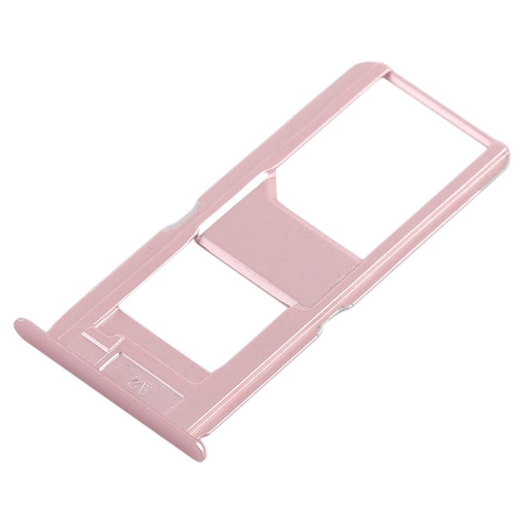 For Vivo X6S Plus 2 x SIM Card Tray (Rose Gold)