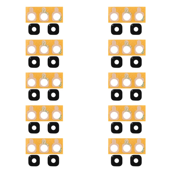 For Galaxy J2 Pro (2016) 10pcs Back Camera Lens Cover with Sticker
