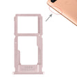 For OPPO R11s Plus SIM Card Tray + SIM Card Tray / Micro SD Card Tray (Rose Gold) - Card Socket by PMc TechLife | Online Shopping South Africa | PMc TechLife | Buy Now Pay Later Mobicred