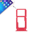 For OPPO R11 SIM Card Tray + SIM Card Tray / Micro SD Card Tray (Red) - Card Tray by PMc TechLife | Online Shopping South Africa | PMc TechLife | Buy Now Pay Later Mobicred