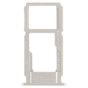 For OPPO R11 SIM Card Tray + SIM Card Tray / Micro SD Card Tray (Silver)
