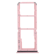 For Vivo Y83 2 x SIM Card Tray + Micro SD Card Tray (Red)