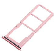 For Vivo Y83 2 x SIM Card Tray + Micro SD Card Tray (Red)
