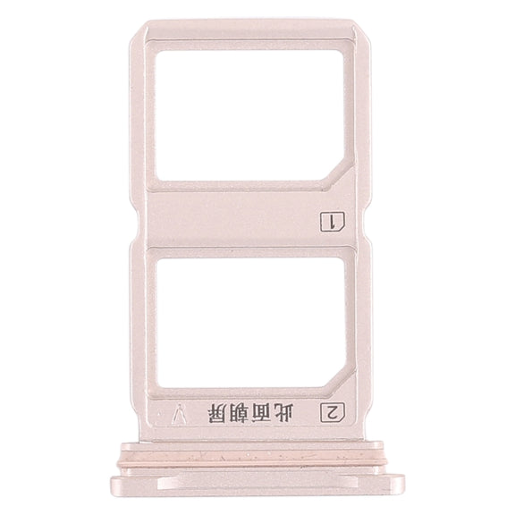 For Vivo Xplay6 2 x SIM Card Tray (Gold)