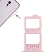 For Vivo Xplay6 2 x SIM Card Tray (Rose Gold) - Card Socket by PMc TechLife | Online Shopping South Africa | PMc TechLife | Buy Now Pay Later Mobicred