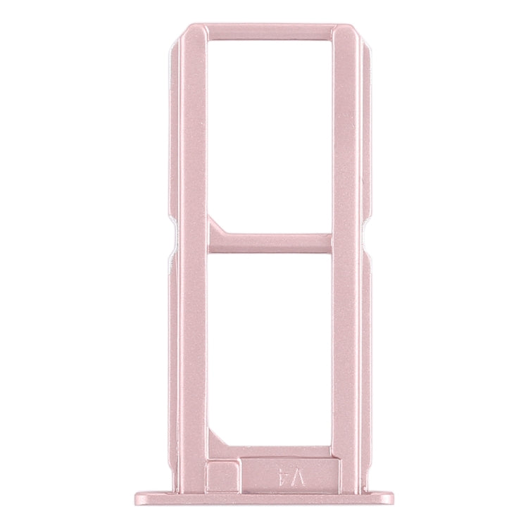 For Vivo X7 2 x SIM Card Tray (Rose Gold)