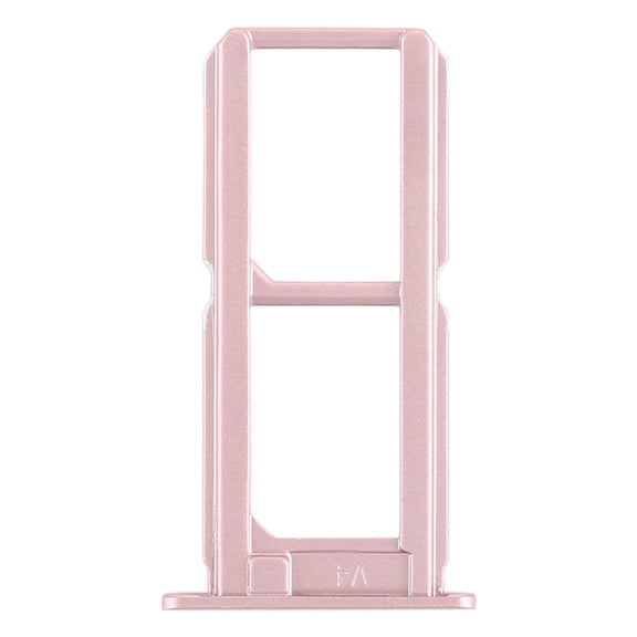For Vivo X7 2 x SIM Card Tray (Rose Gold)