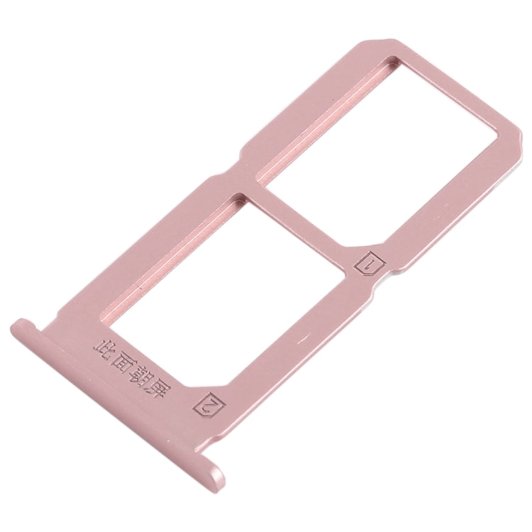 For Vivo X7 2 x SIM Card Tray (Rose Gold)