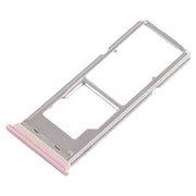 For Vivo Y79 2 x SIM Card Tray + Micro SD Card Tray (Rose Gold)